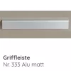 Aluminium matte gripstrip N°333