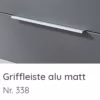 N° 338 Gripstrip aluminium mat